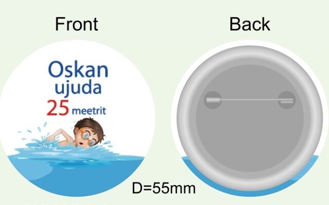 Rinnamärk (Oskan ujuda 25m)